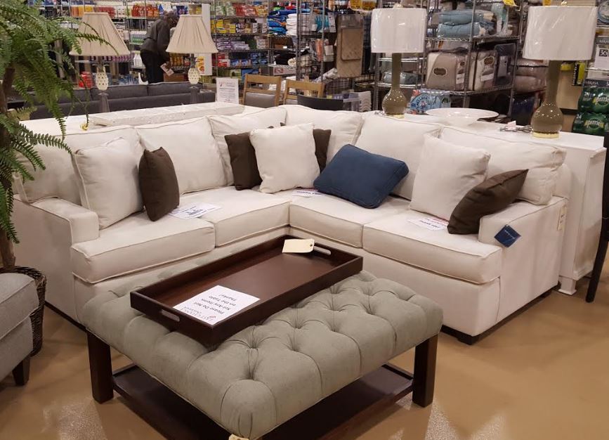 LCO Furn White Sectional